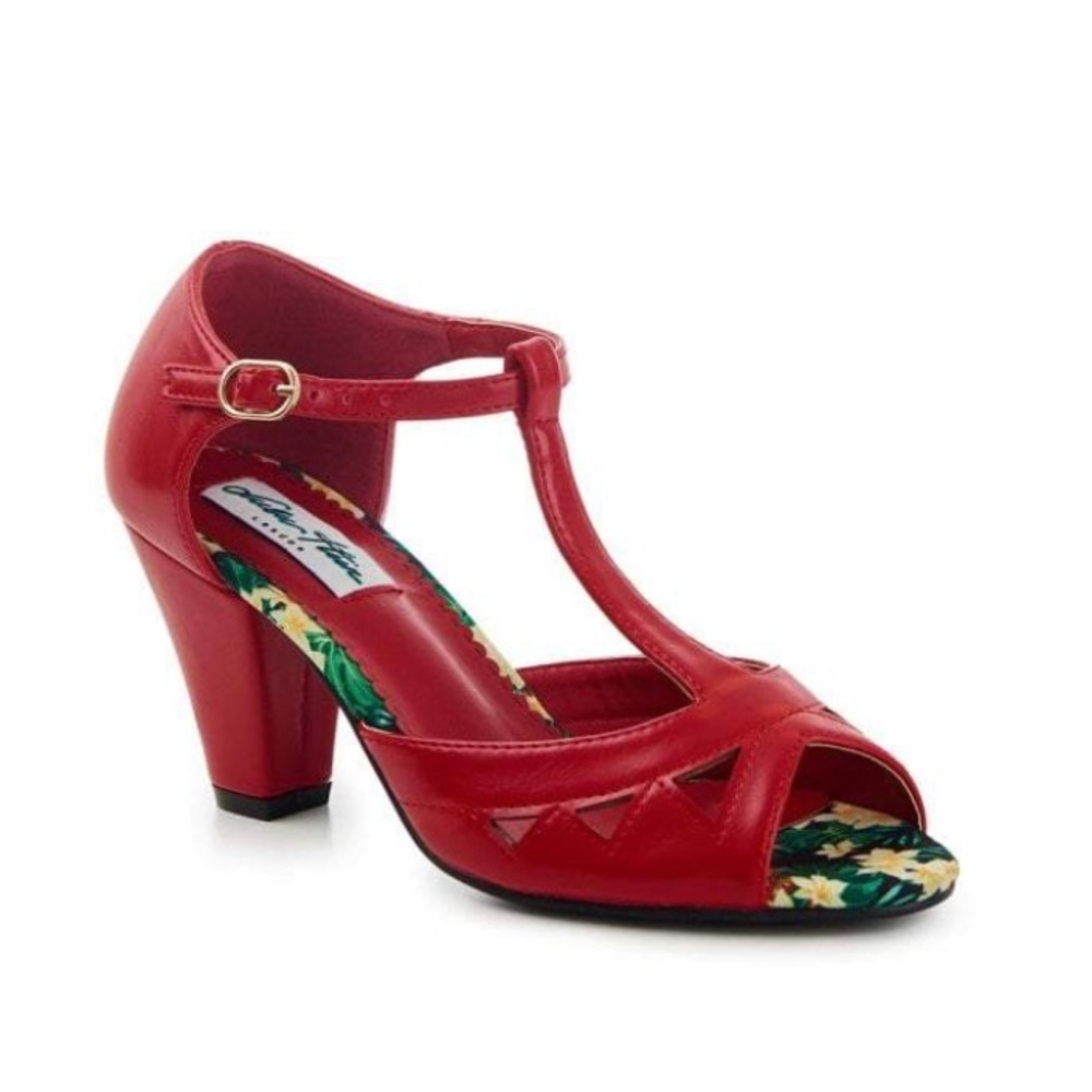 LuluHun Veronica Heel in red